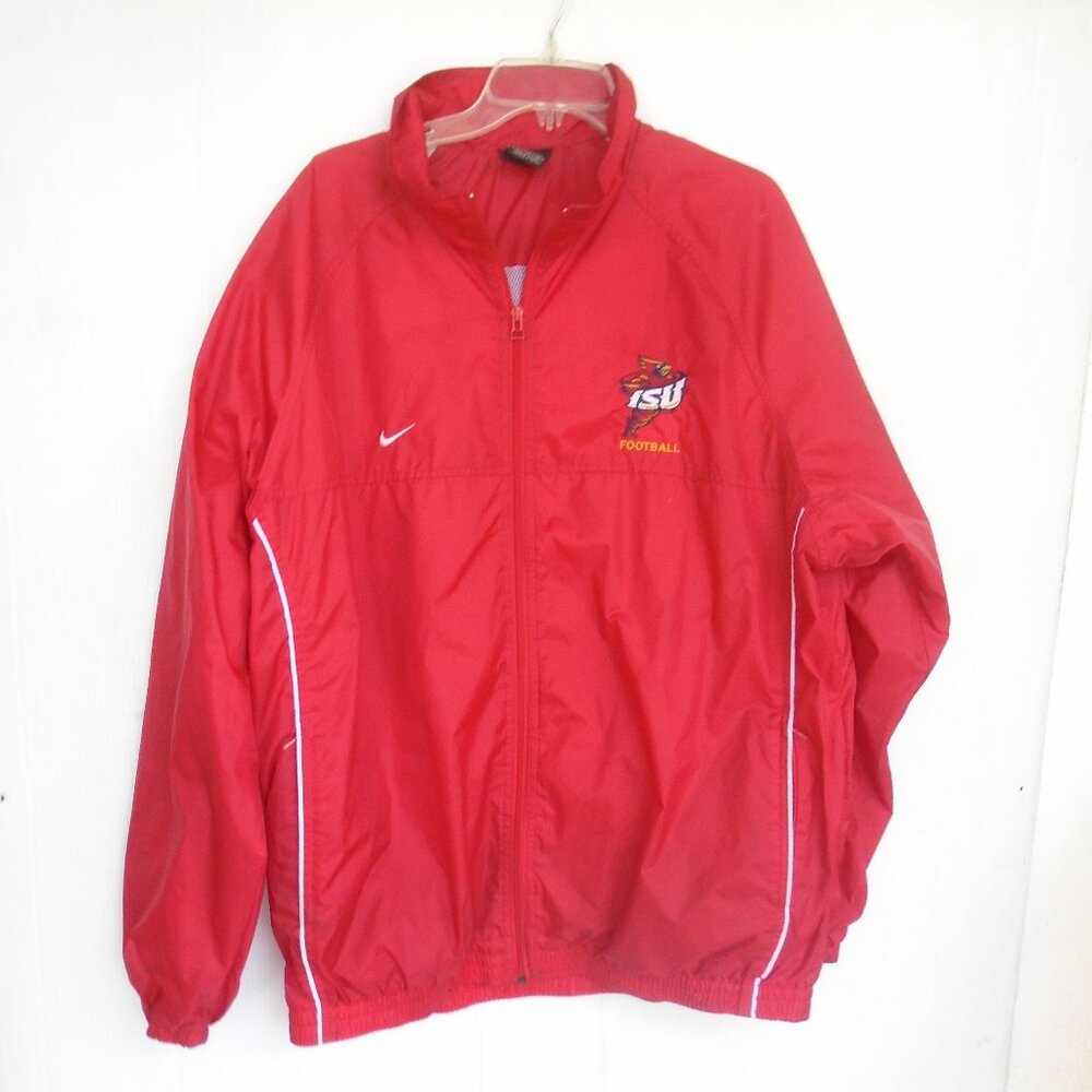 Nike Iowa State Clyclones Windbreaker Jacket Mens Size XL Red